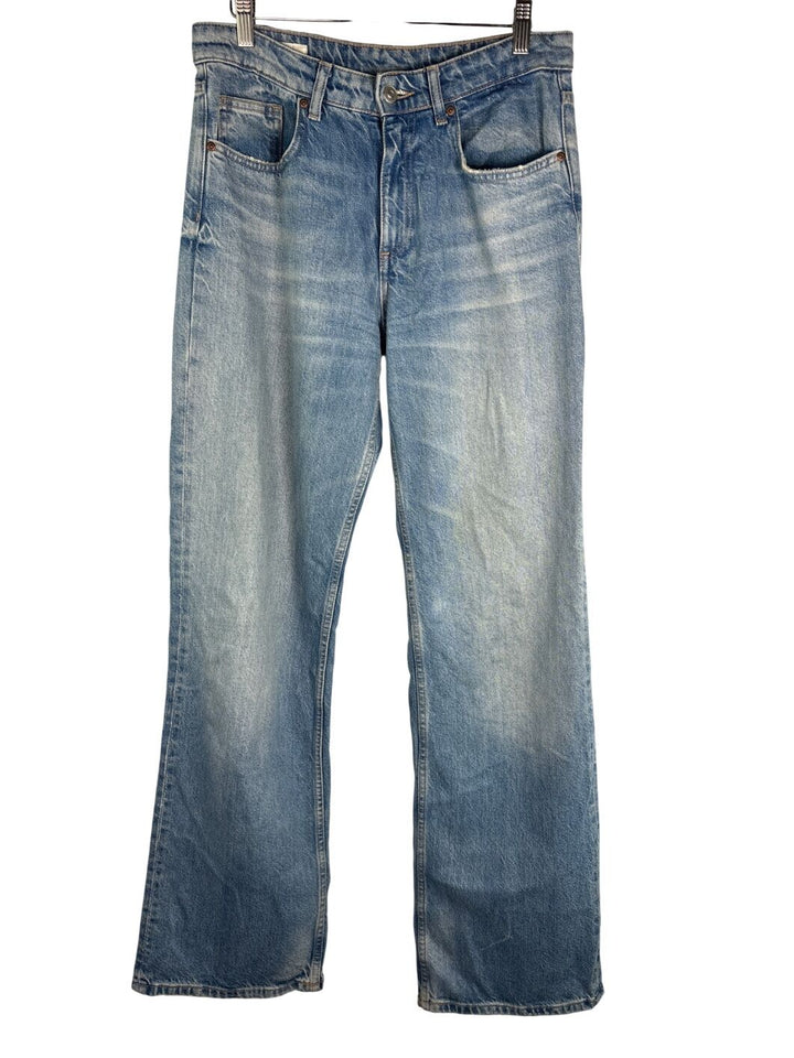 Women’s Zara Size 6 Light Blue Wide Leg Jeans