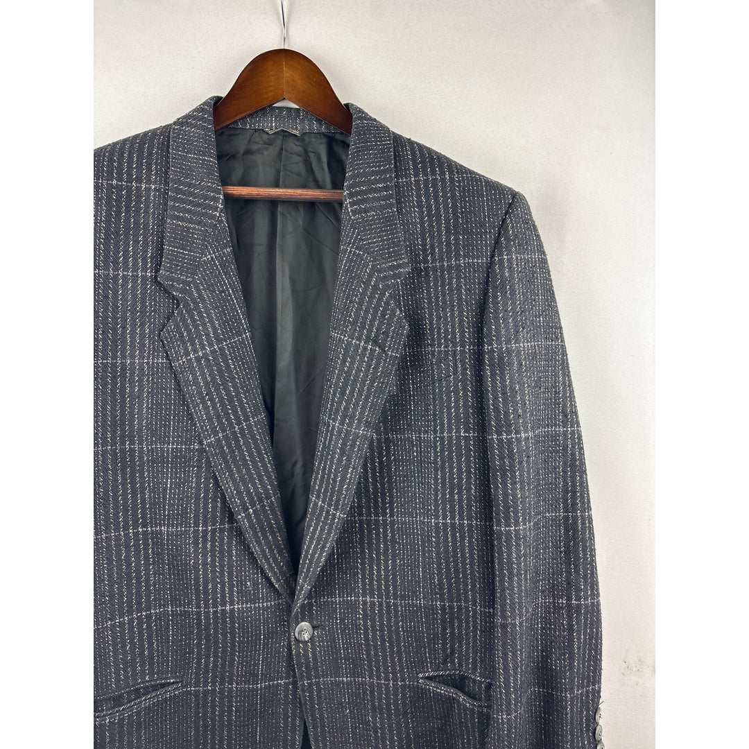 Men's Louis Raphael Black 100% Silk Blazer