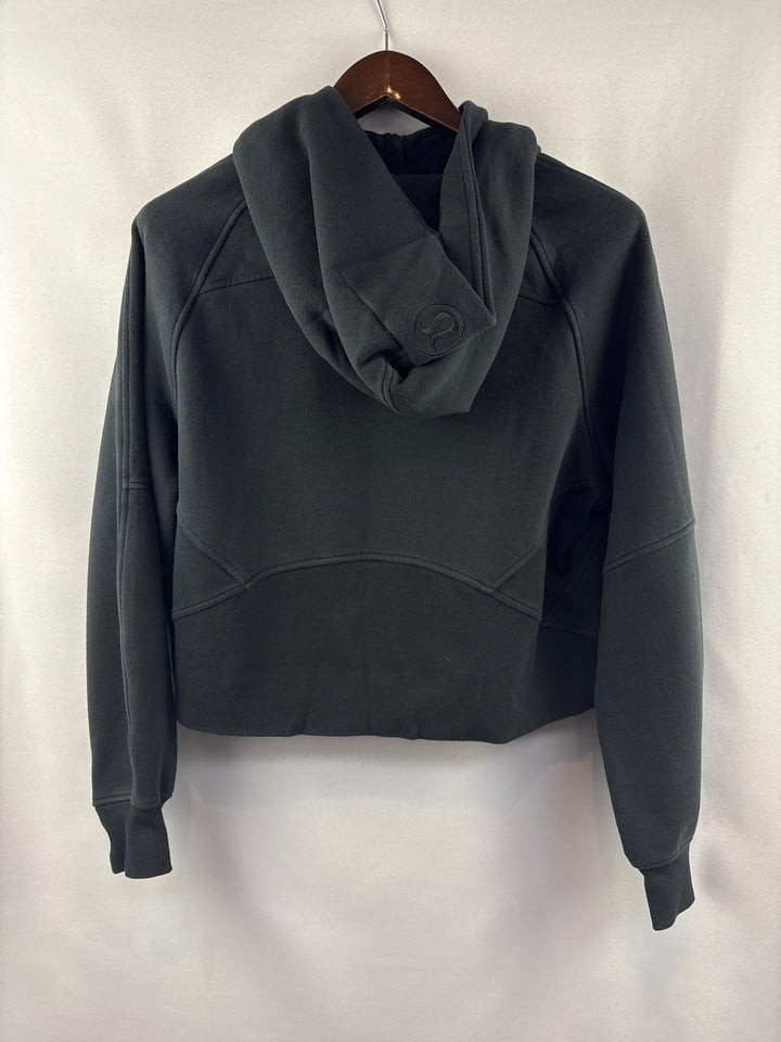 Women’s LuluLemon Size M/L Black Zip Hoodie