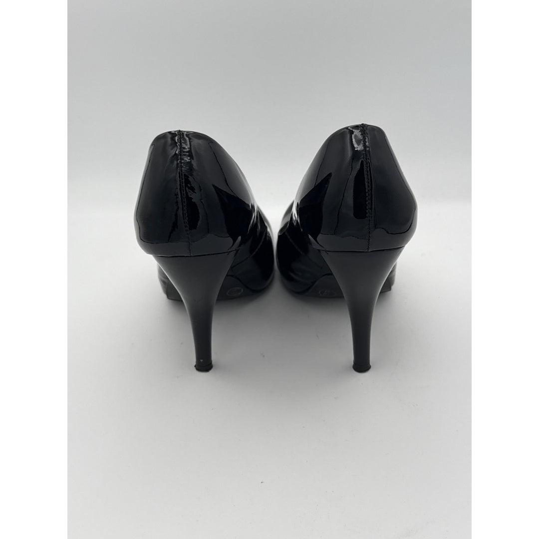 Black Patent Leather High Heel Pumps By Bcbgirls Professional Dress Shoes