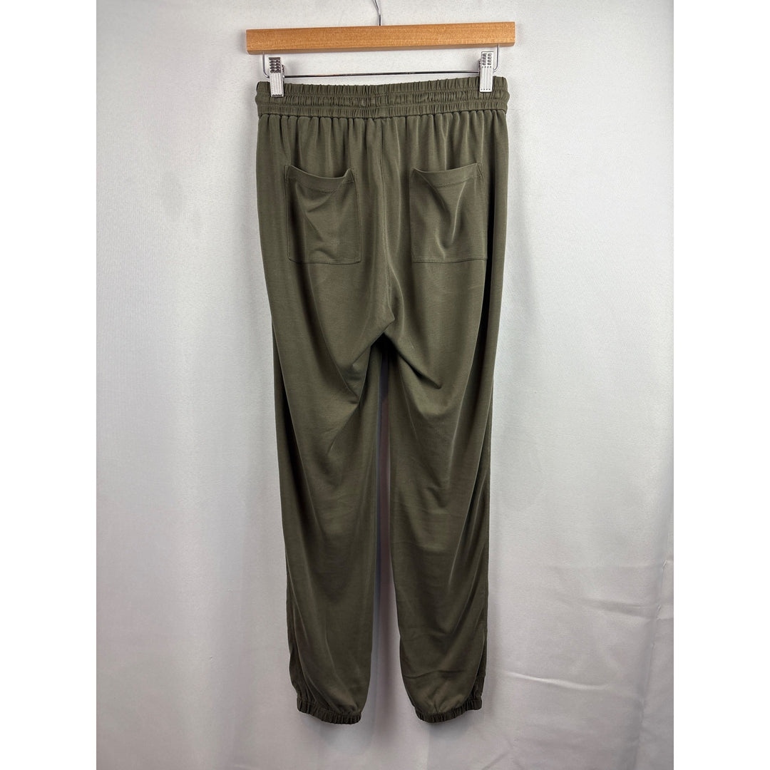 Women’s XS Vince Army Green Joggers with Front & Back Pockets