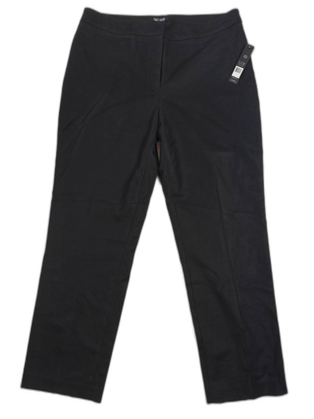 Womens Nic+Zoe Dress Pants Black Size 10 NWT