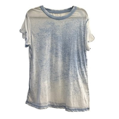 Oddpeople Collection Sheer Blue & White T-Shirt