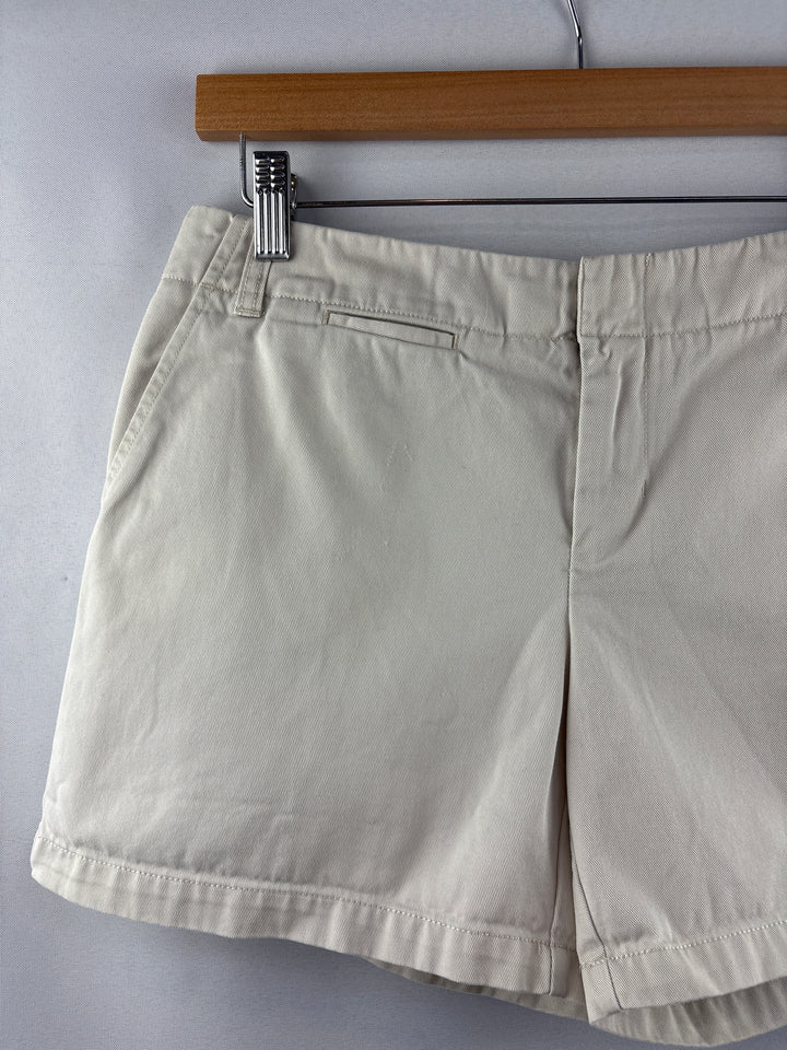 Women’s J.Crew Size 4 Pale Khaki Chino Shorts