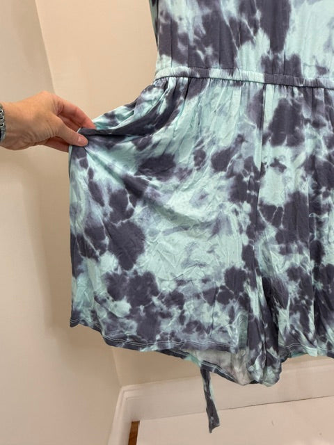 Torrid Super Soft Tie Dye Romper Sz1 /1X(14-16)
