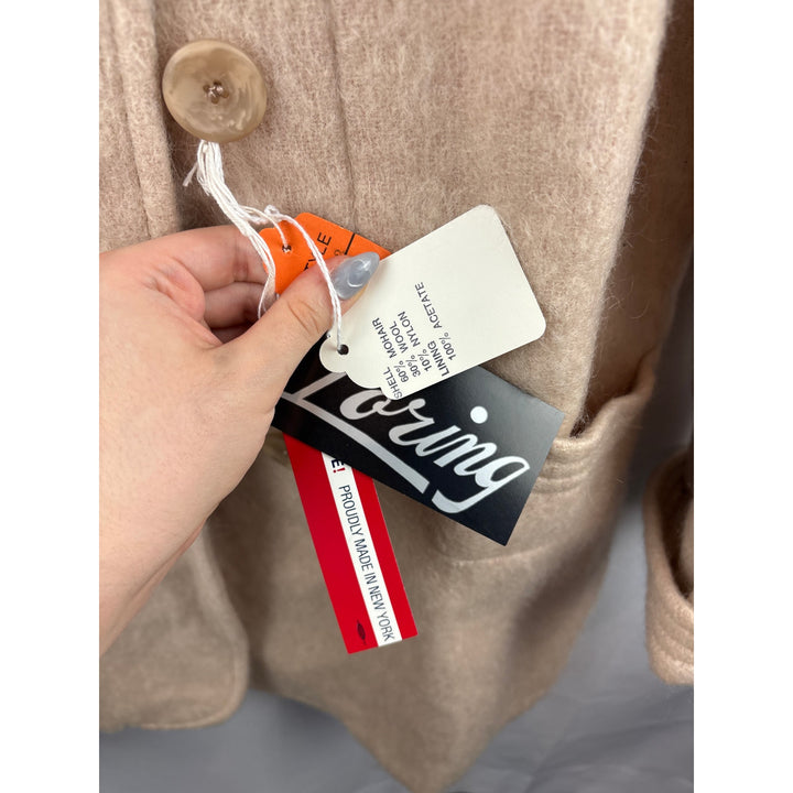 Women’s Loring Size 18 Nude Wool Trench Coat