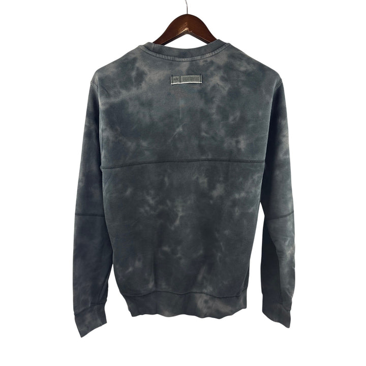 Women’s Nike Small Gray and Black Tie-Dye Crewneck