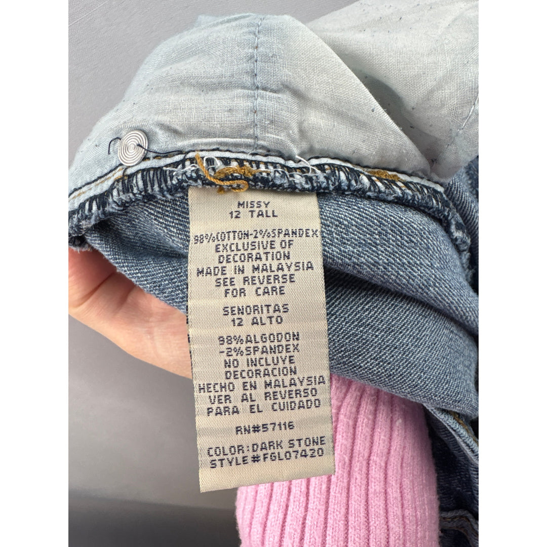 Women’s Faded Glory Size 12 Light Blue Bootcut Jeans