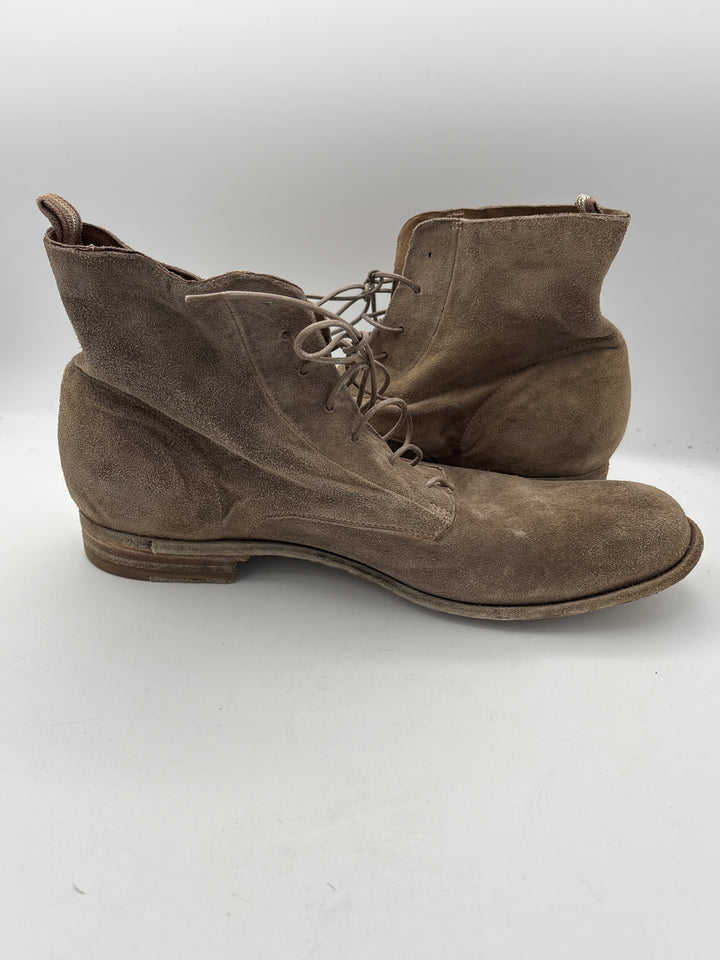 Women’s Officine Creative Size 10 Beige Suede Ankle Boots