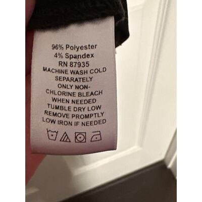 Plus size Simomton Says 3X Black blouse with peekaboo neckline