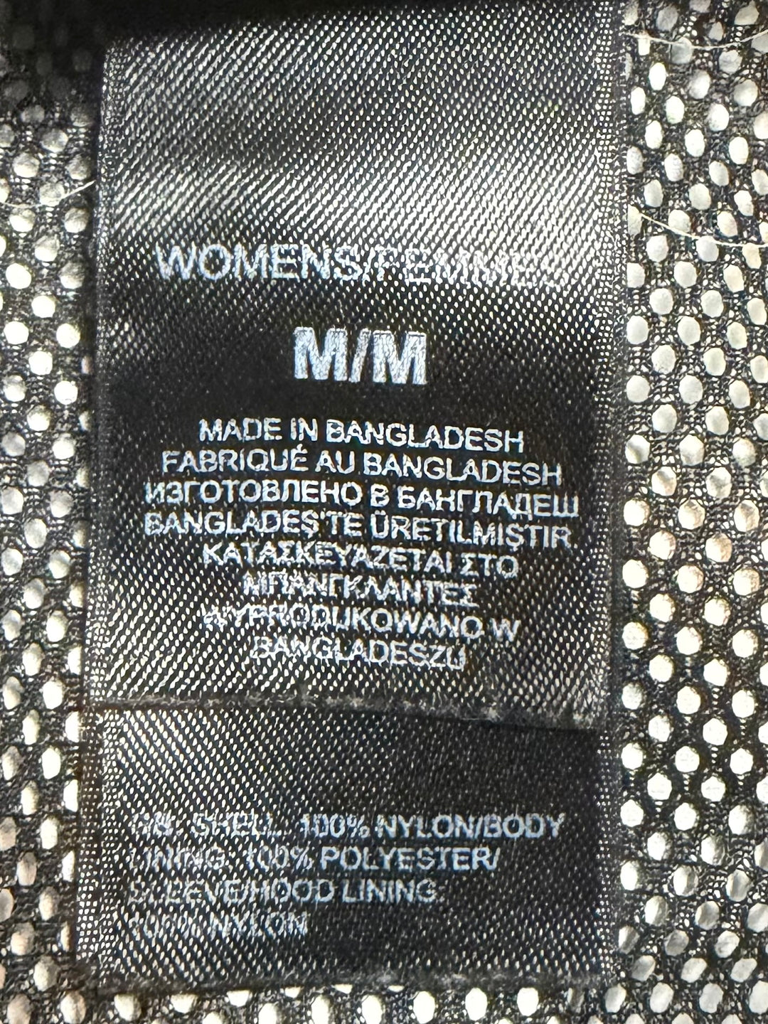 The North Face Women’s Black HyVent Hooded Rain Jacket Windbreaker Size M