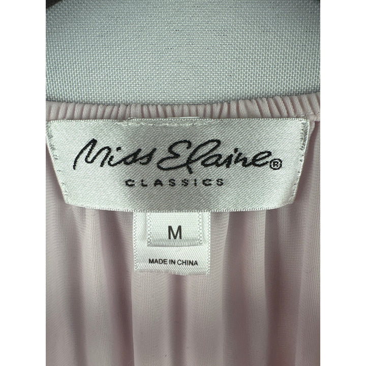 Women’s Miss Elaine Medium Baby Pink Satiny Nightgown