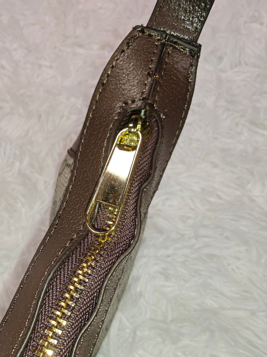 Women Gucci Style Half Moon Hobo Bag Brown Beige Green Red