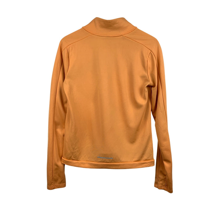 Nike Orange Quarter-Zip Pullover Jacket Women’s M