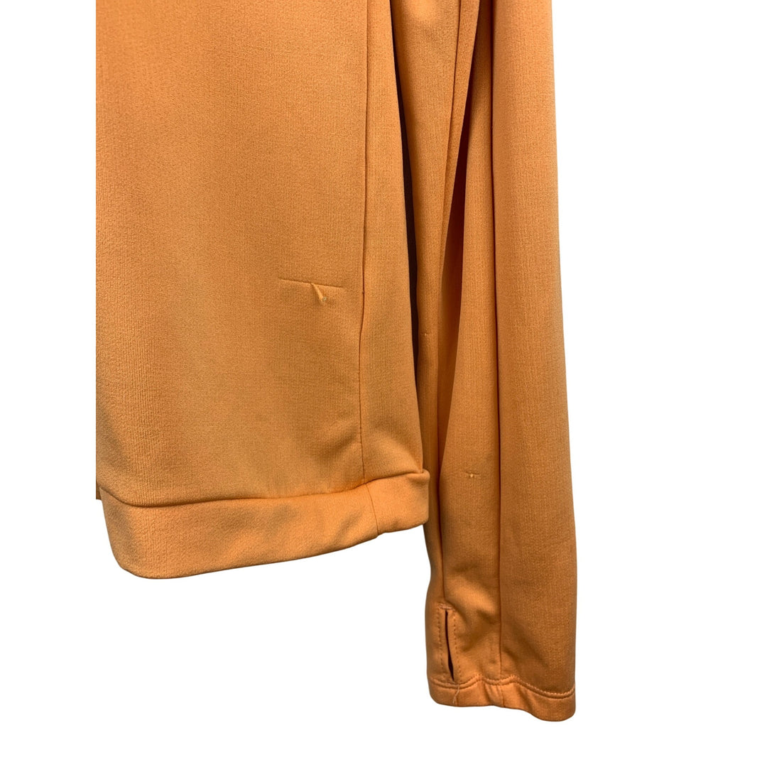 Nike Orange Quarter-Zip Pullover Jacket Women’s M
