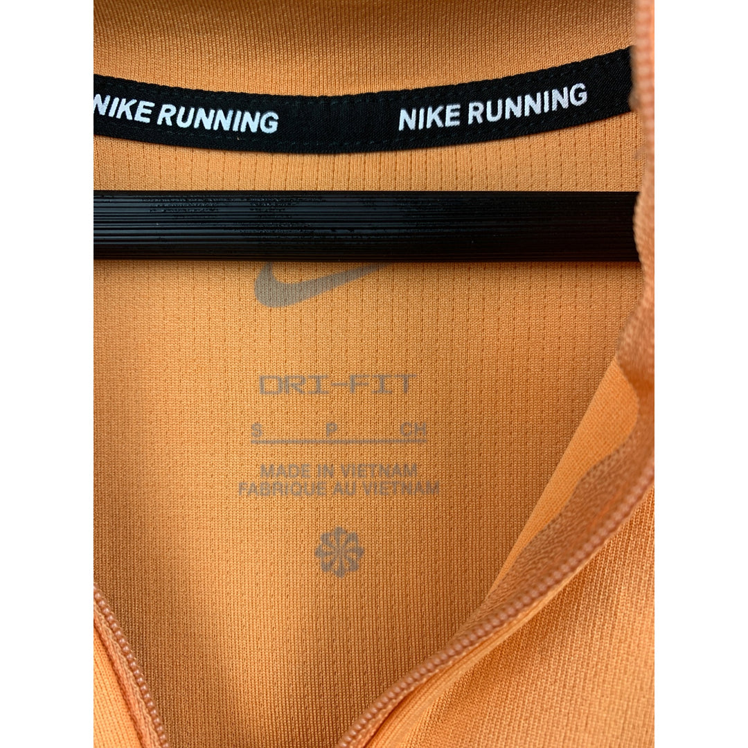 Nike Orange Quarter-Zip Pullover Jacket Women’s M