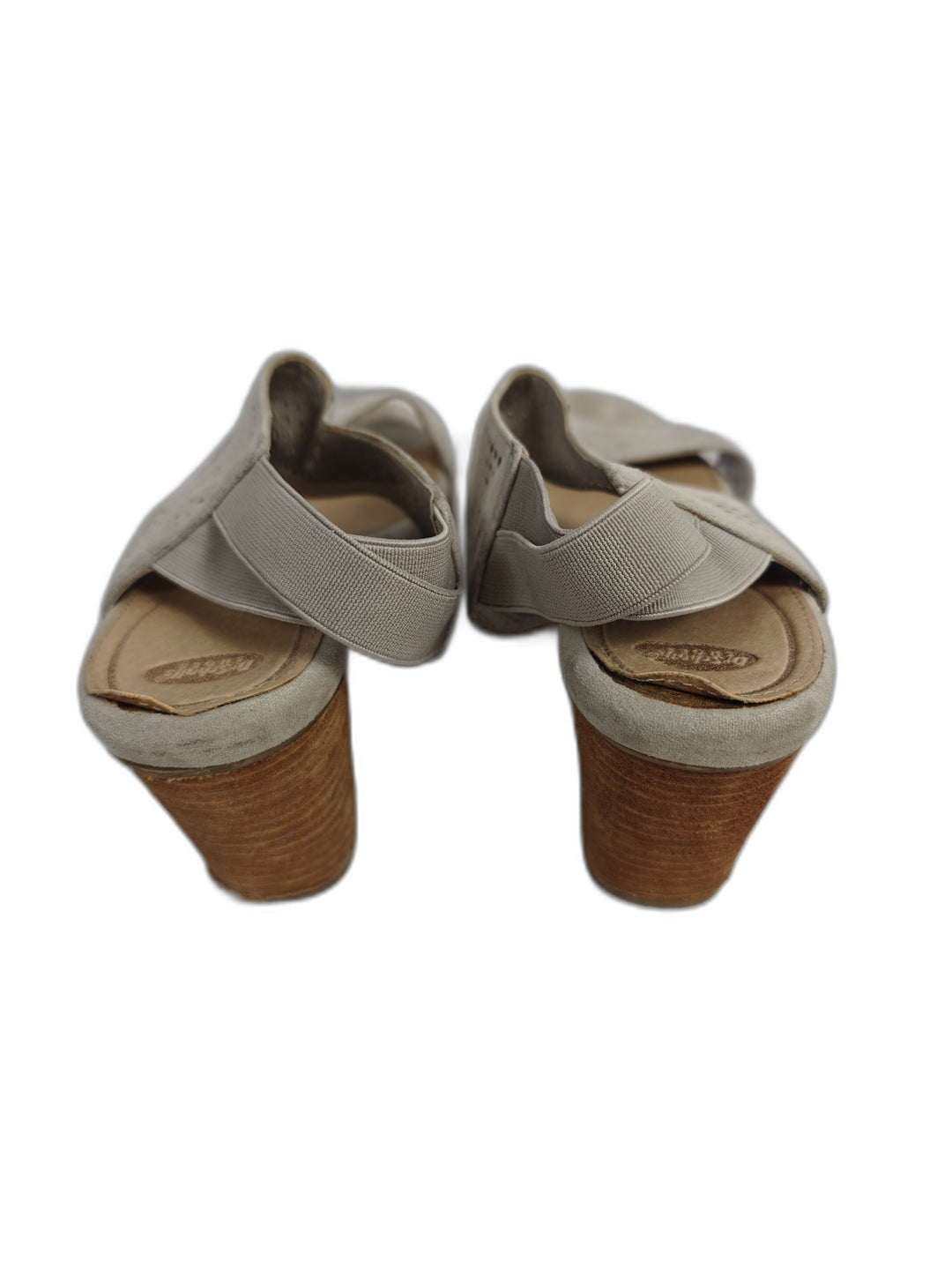 Womens Dr Scholls Wedge Sandals Taupe Size Unknown