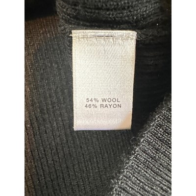 Women’s St John Wool Blend Tank Top Navy Blue Size M