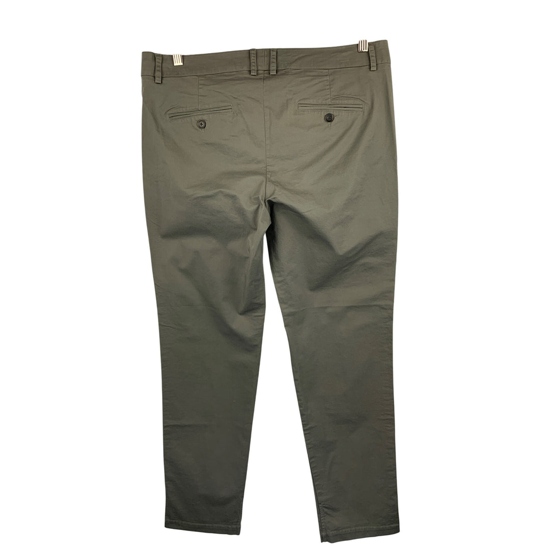 Vince Mens Slim Fit Gray Pants Size 12 Cotton Blend