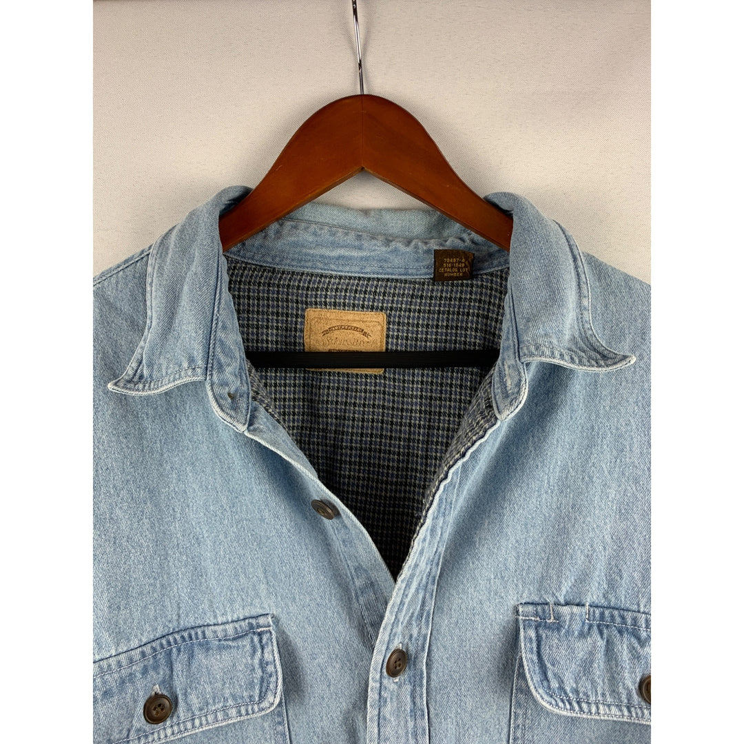 Vintage The Territory Ahead XLT Denim Button-Up Shirt