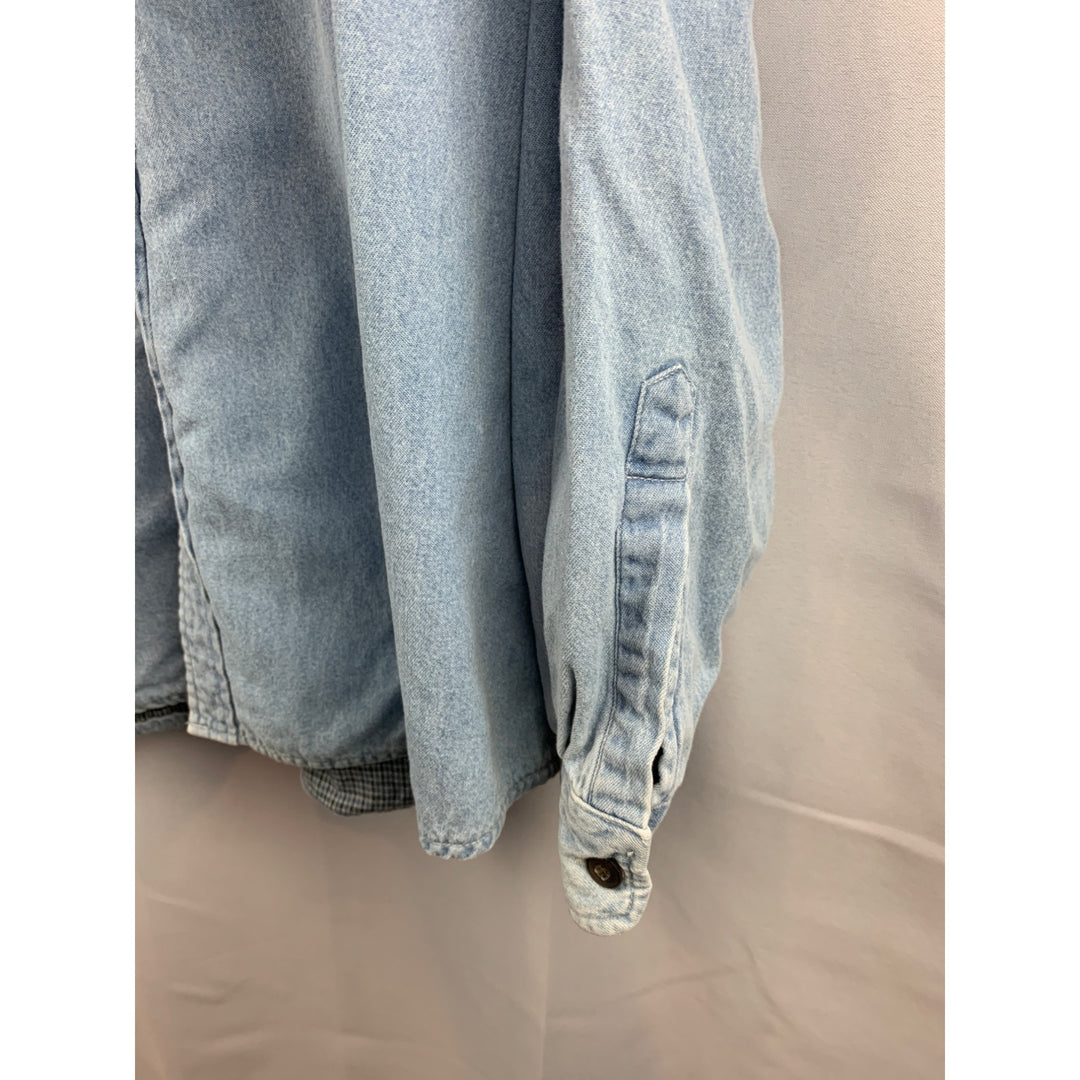 Vintage The Territory Ahead XLT Denim Button-Up Shirt