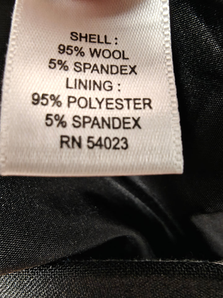 Womens Banana Republic Logan Fit Dress Pants Black Size 14L