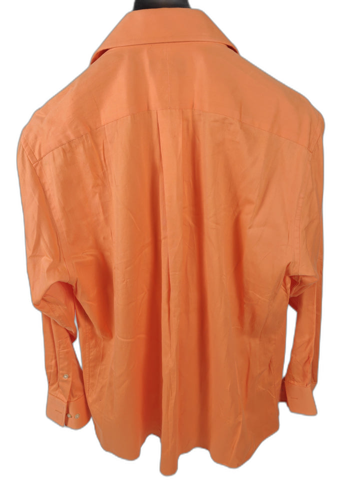 Men’s Michael Kors Dress Shirt Orange XL 17 34/35