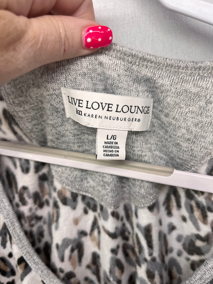 Live Love Lounge Women’s 3 Piece Pajama Lounge Set Cozy Sleepwear Matching Set