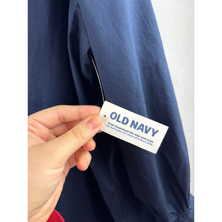 Women’s Old Navy XL Navy Blue Long Sleeve Blouse