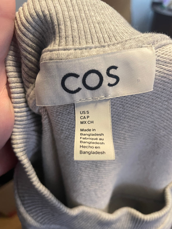 COS Sweatshirt - Gray - Size Small