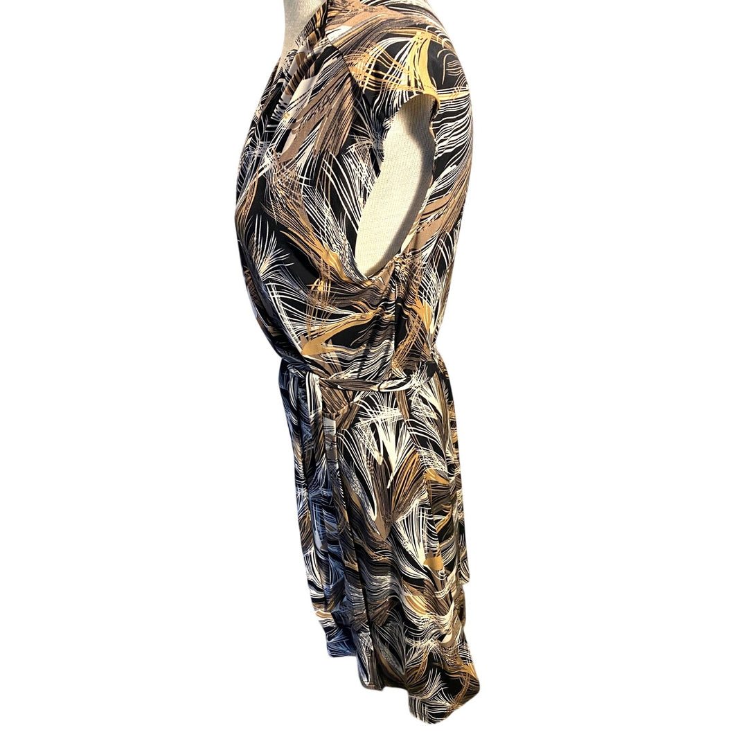 Women's Size M 212 Collection Faux Wrap Dress