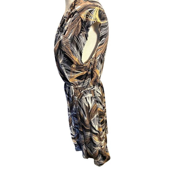 Women's Size M 212 Collection Faux Wrap Dress