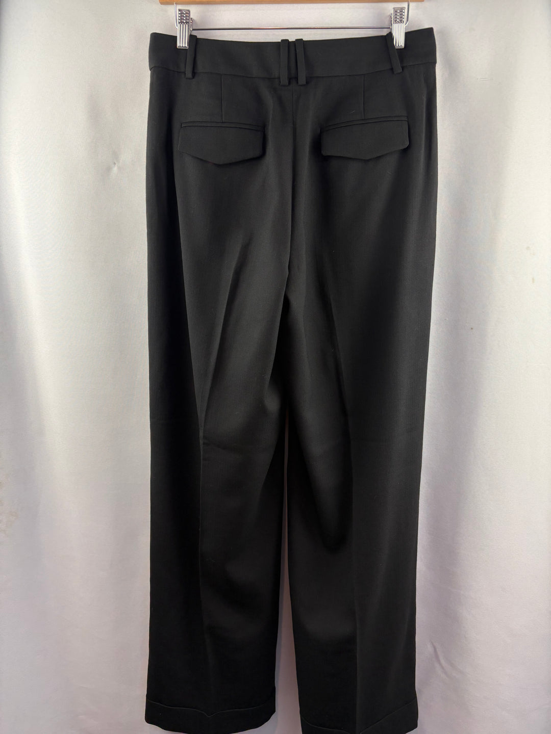 Women’s J.Crew Size Tall 6 Black Pleated Dress Pants