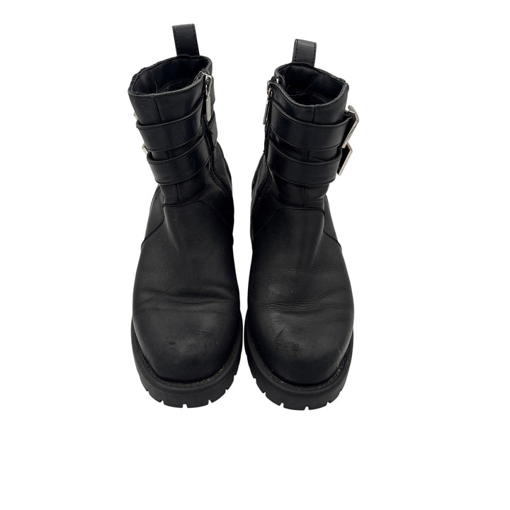 Women’s Blondo Size 8.5 Black Buckled Ankle Boots