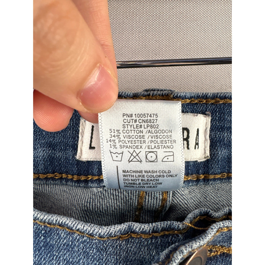 Women’s Luna Nora Size 12 Light Blue Distressed Skinny Jeans