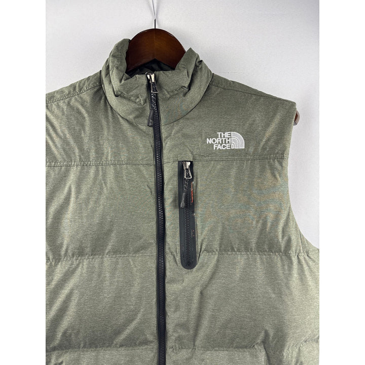 Unisex The North Face Army Green Puffer Vest