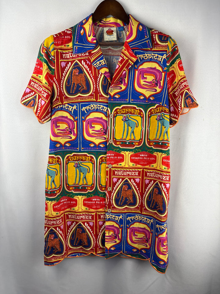 Women’s Farm Anthropologie Medium Multicolor Pattern Dress
