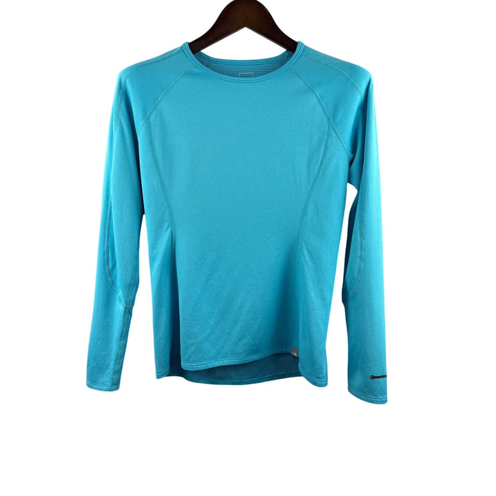 Women’s The North Face Medium Bright Blue Long Sleeve Athletic Shirt