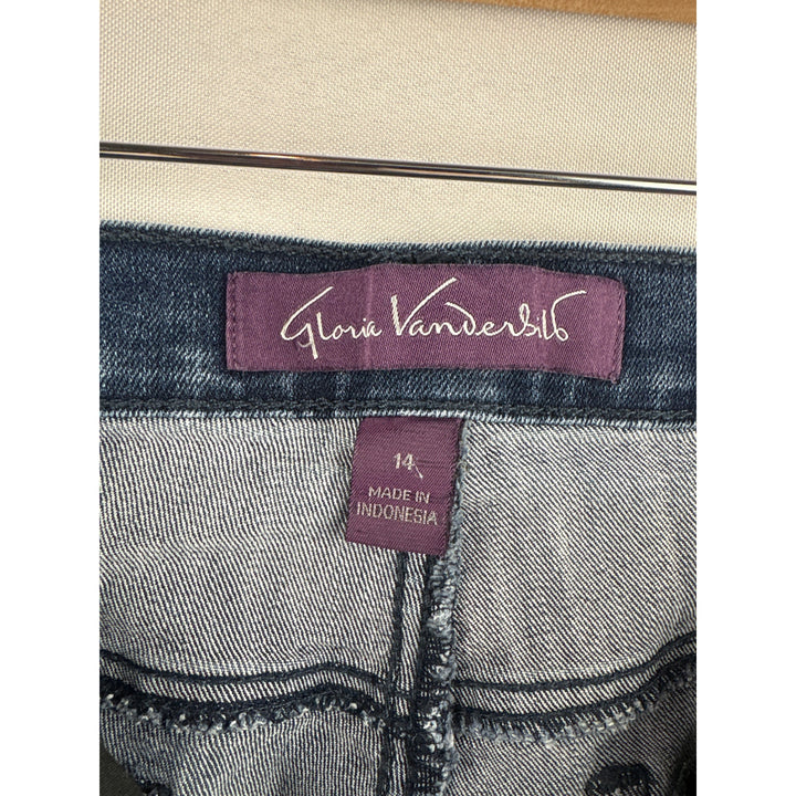 Women’s Gloria Vanderbilt Size 14 Medium Wash Blue Jeans