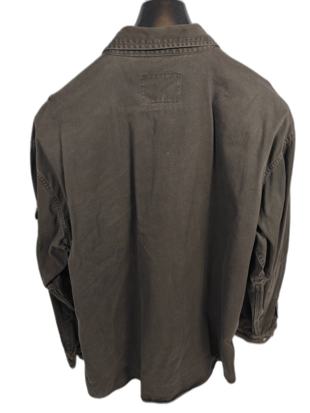Woolrich Outdoor Guide Brown Quilted Button Down Shirt