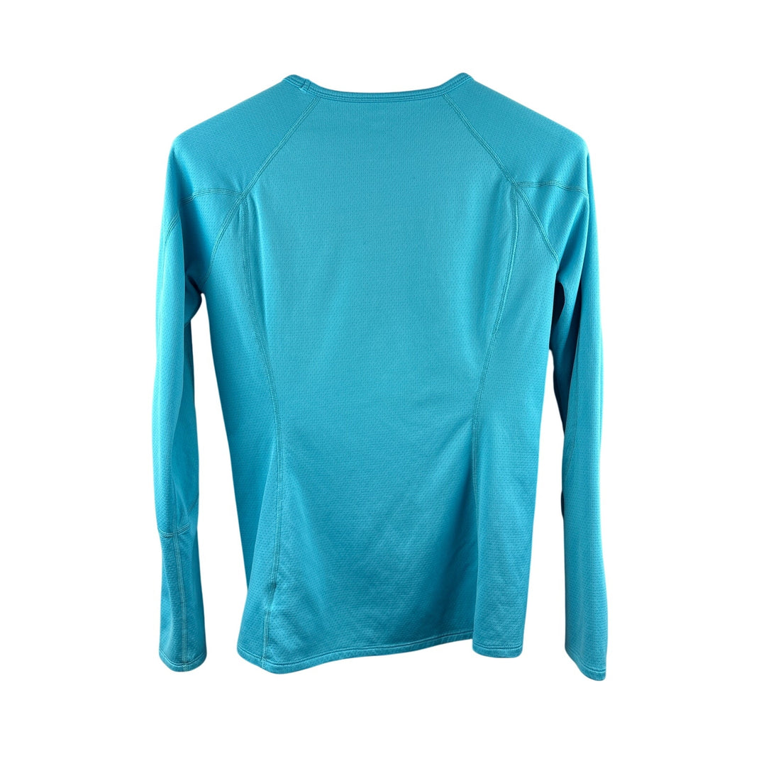 Women’s The North Face Medium Bright Blue Long Sleeve Athletic Shirt