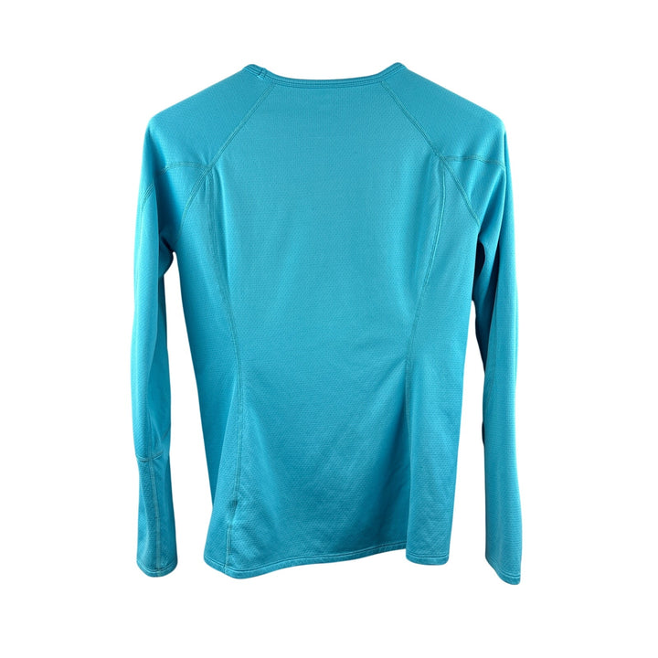 Women’s The North Face Medium Bright Blue Long Sleeve Athletic Shirt