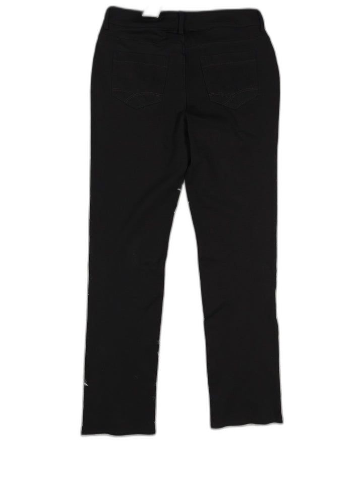 Womens Christopher Blue Sophia Straight Leg Stretch Jeans Black Size 14 NWT