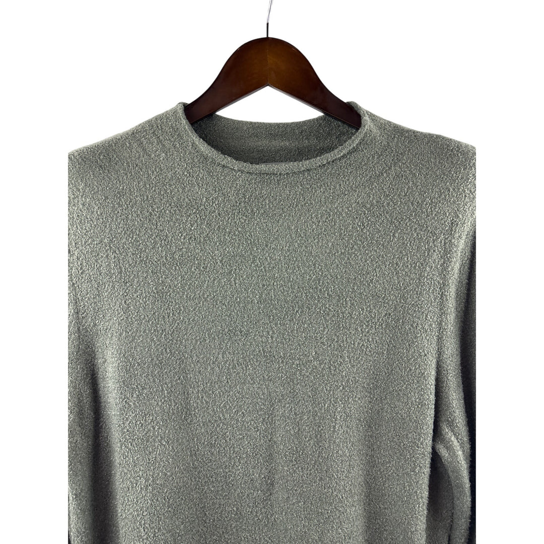 Women’s Barefoot Dreams Large Sage Green Pull Over Plush Sweater