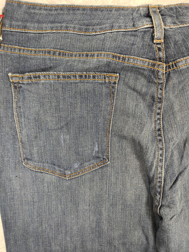 Womens CJ by Cookie Johnson Skinny Jeans Blue Size 34