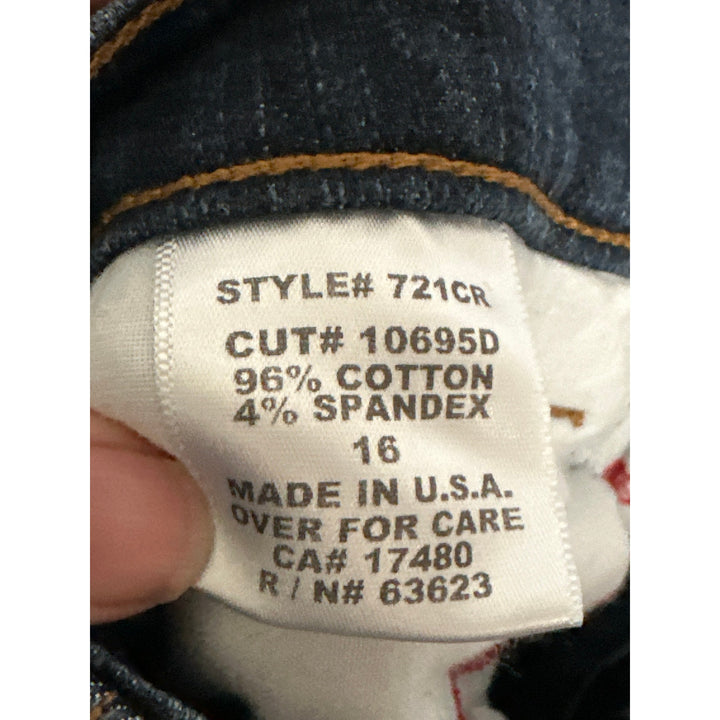 Women’s NYDJ Stretch Capri Jeans Size 16