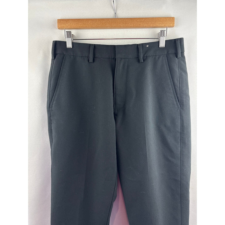 Men’s Abercrombie & Fitch Size 31/30 Black Pleated Slacks
