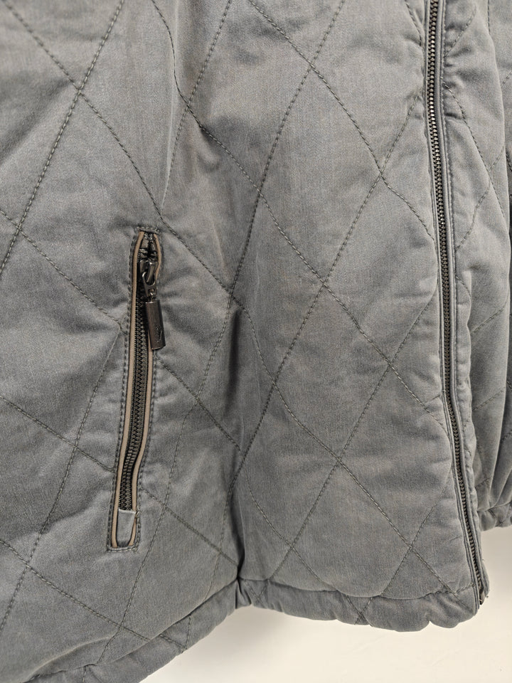 Men Tommy Bahama Boracay Reversible Vest Fog Grey 3XL