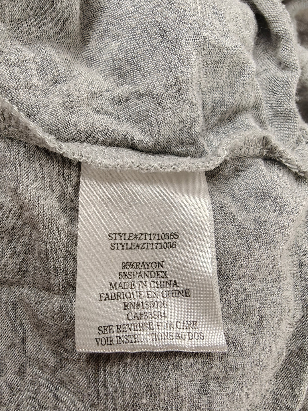 Women Z Supply Swing Tank Top Gray Medium