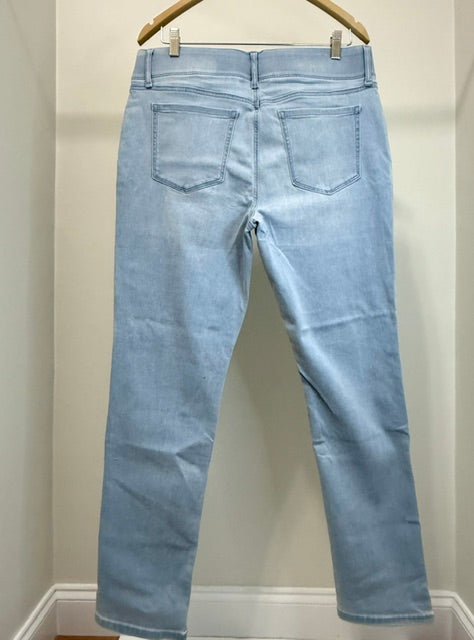 Nine West Straight Leg Jeans Light Wash Sz14
